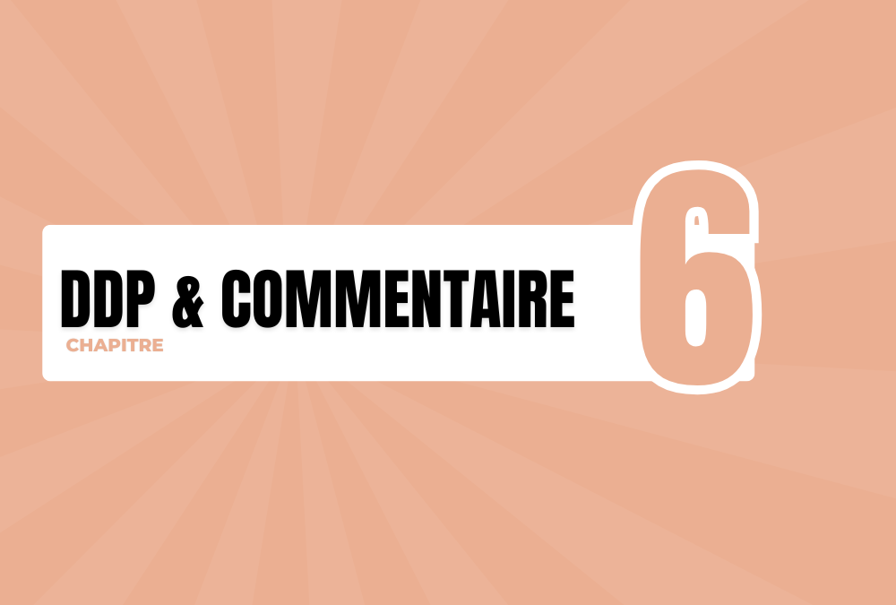Chapitre 6 : La demande de prêt et commentaire